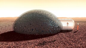 Проект Mars X-House: 3D печать домов на Марсе
