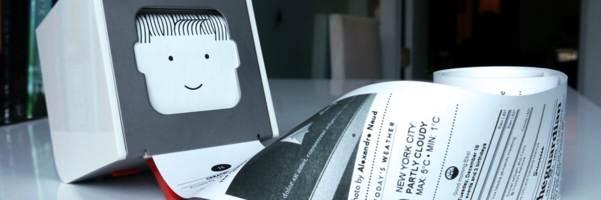 Little Printer: a new means of communication