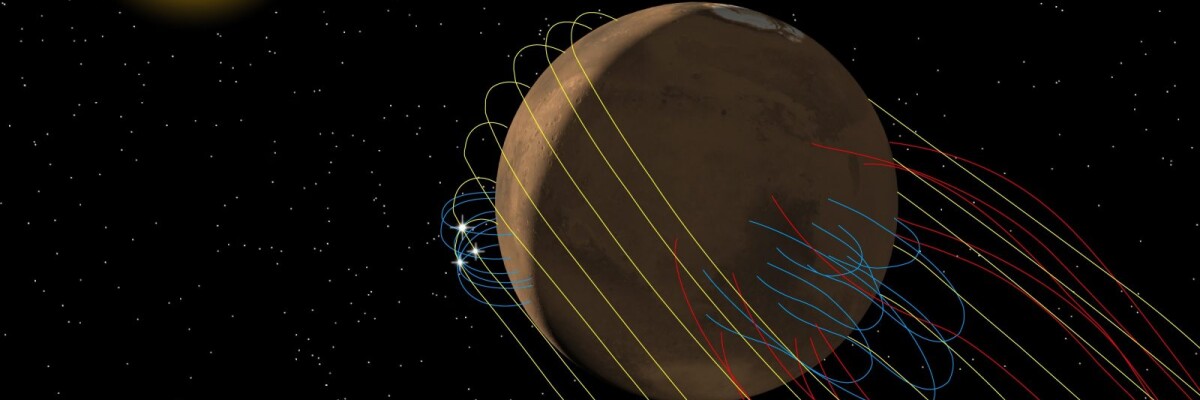 Magnetic Tail of Mars