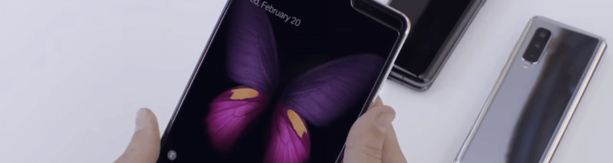 Samsung demonstrates the Galaxy Fold smartphone testing by robots