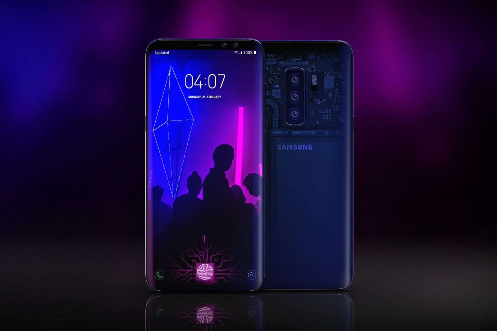 Samsung Galaxy 10 Plus Stars Wars