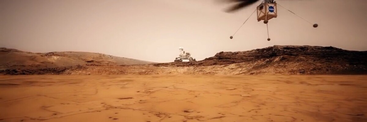 Марсианский вертолет прошел первые испытания