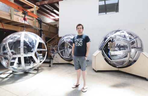 Eight360 Nova — a spherical virtual reality simulator