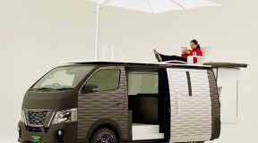 Nissan unveils the Caravan NV350 Office Pod on wheels