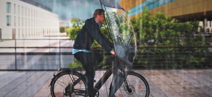 Немецкое изобретение позволит кататься на велосипеде в любую погоду