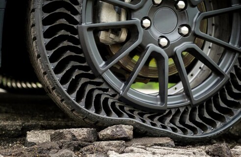 Michelin начнет выпускать безвоздушные колеса