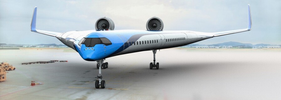 Concept of Flying-V aircraft unveiled