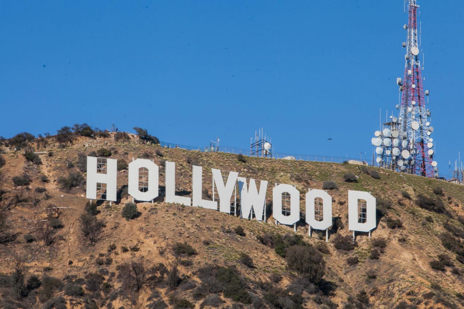 Стена Голливуд. Hollywood. See famous landmarks картинка.