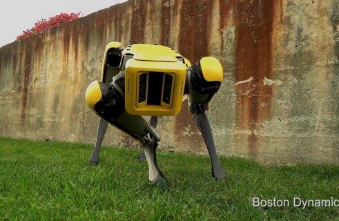 New robot SpotMini from Boston Dynamics: even more perfect and in a yellow case