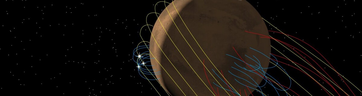 Magnetic Tail of Mars