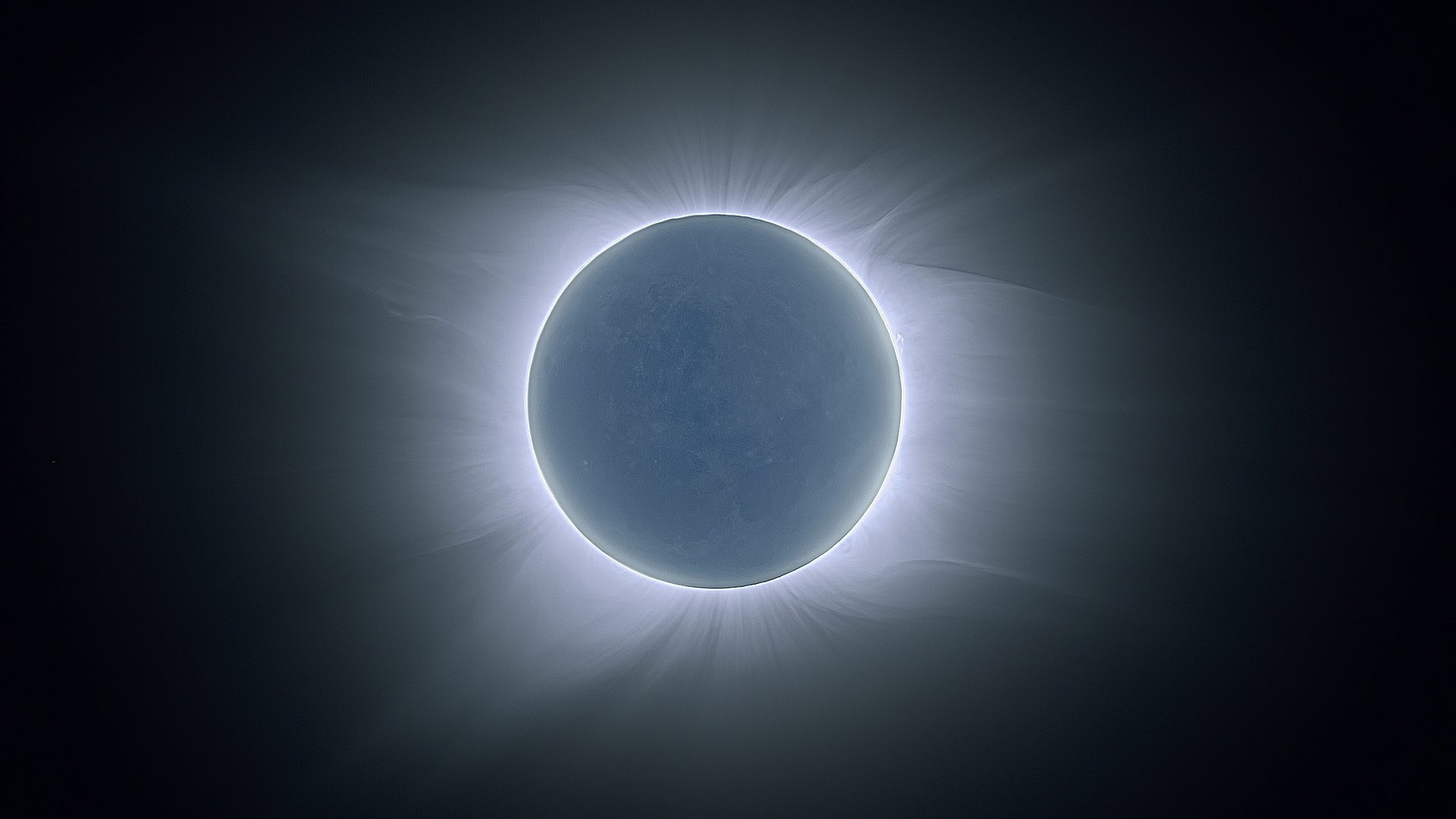 The first solar eclipse video is now available in 4K - Hitecher