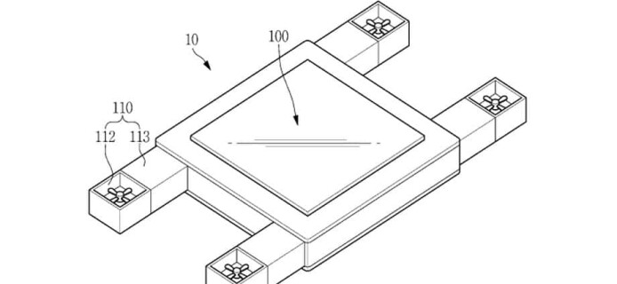 Samsung получила патент на летающий дисплей, который можно контролировать движением глаз