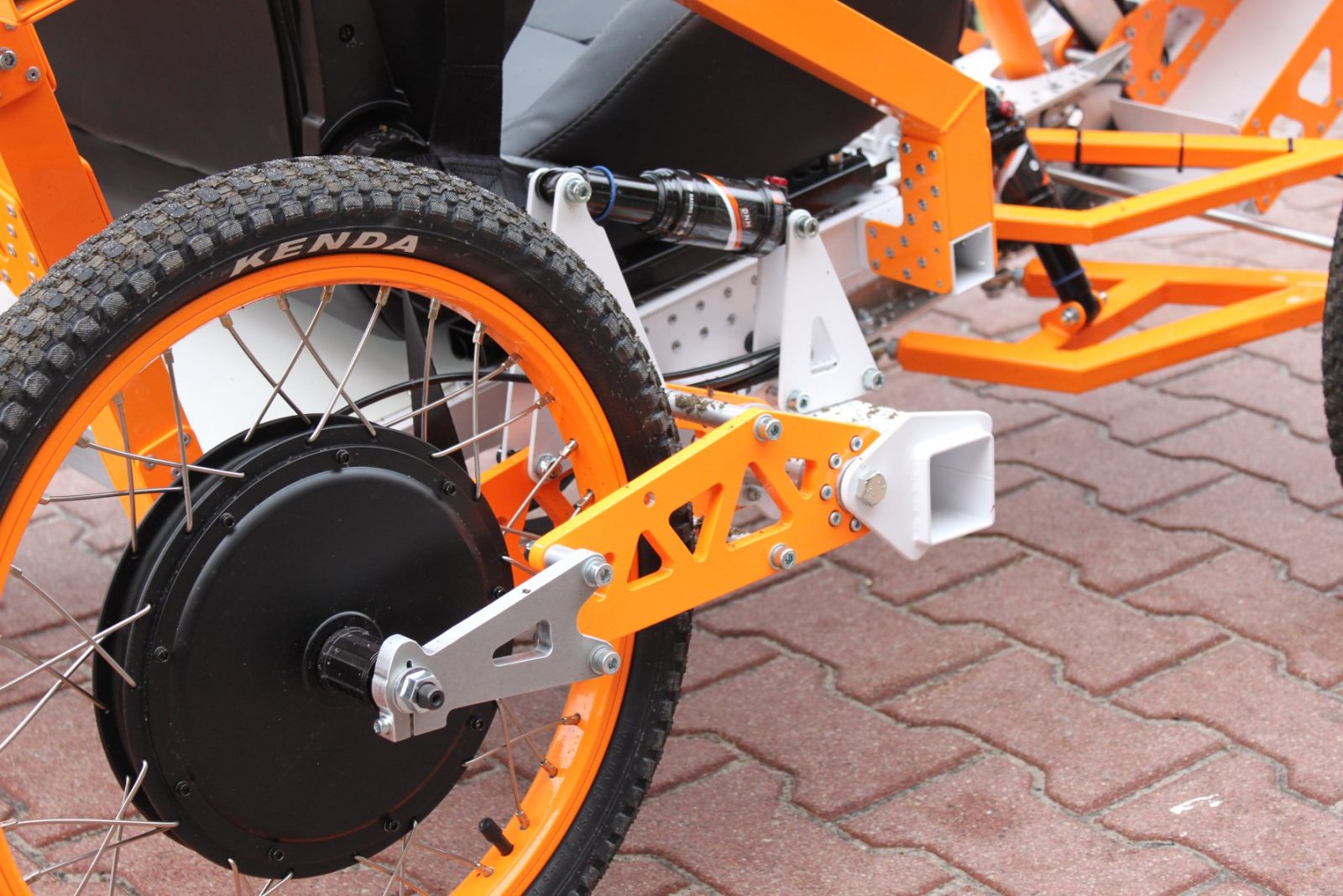 Offroad wheelchair EV4 Mountain Cart Hitecher