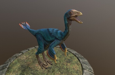 Dinosaur Robot Demonstrates How Birds Learned to Fly