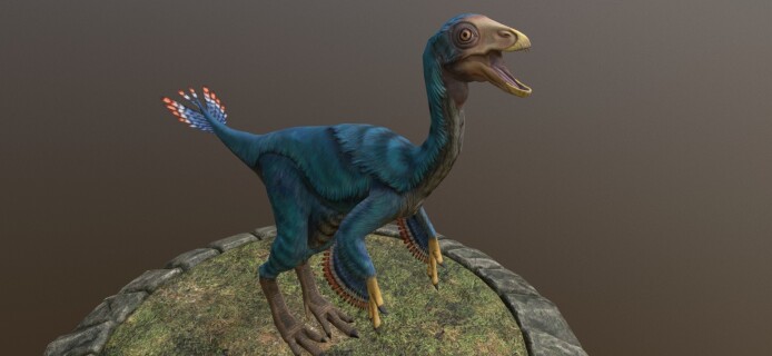 Робот-динозавр продемонстрировал, как птицы учились летать