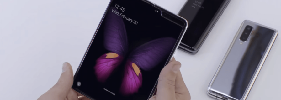 Samsung demonstrates the Galaxy Fold smartphone testing by robots