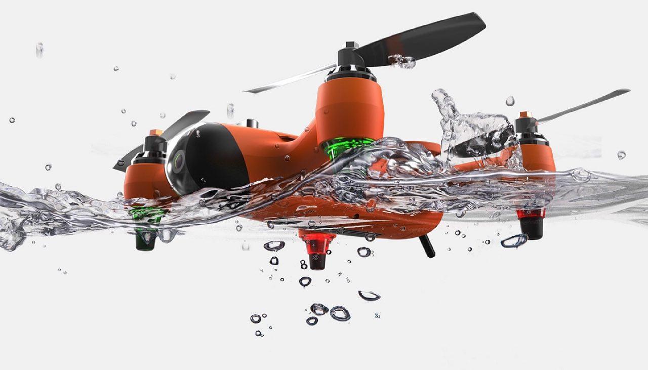 SPRY: amphibian drone is able to fly and swim under water - Hitecher