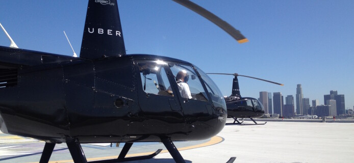 Uber запустит службу авиатакси уже в следующем месяце