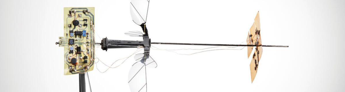 The tiny flying robot powered by solar energy