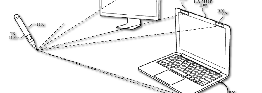 Apple patents a non-contact stylus