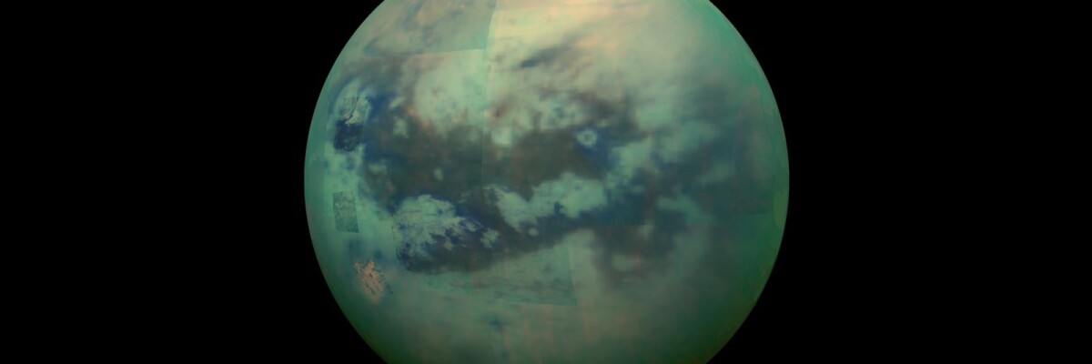 На Титане прошел дождь