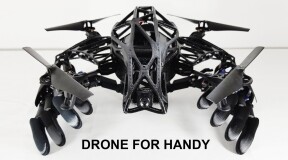 Youbionics builds drone with bionic arms