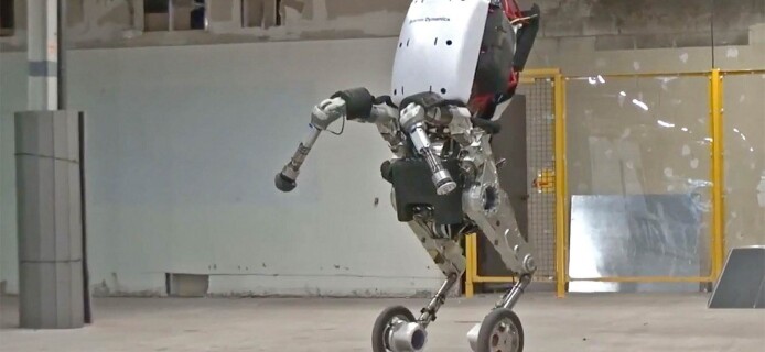 Handle от Boston Dynamics: робот с колесами и манипулятором-присоской