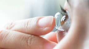Hydrogel lenses will help cure corneal melting