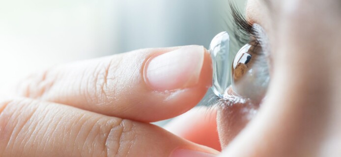 Hydrogel lenses will help cure corneal melting