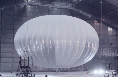 Google hot air balloon provided 223 days of Internet connection