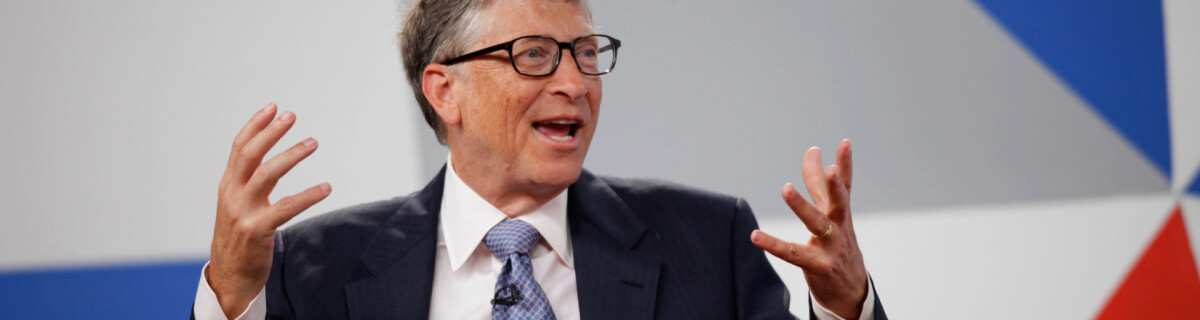 Билл Гейтс: миллионер, бизнесмен, филантроп