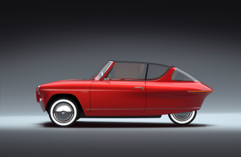 Эстонская компания выпустила электромобиль, который можно «повесить» на стену