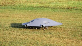 В Румынии создали полноразмерный прототип летающей тарелки