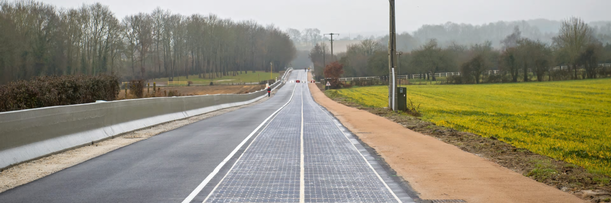 Во Франции снесут первую в мире дорогу из солнечных панелей