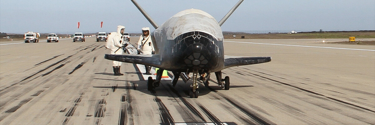 Automatic space plane X-37B breaks record in orbital flight duration