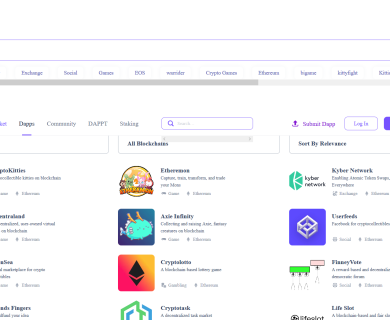 Decentralized app store Dapp.com attracts $1 million in funding