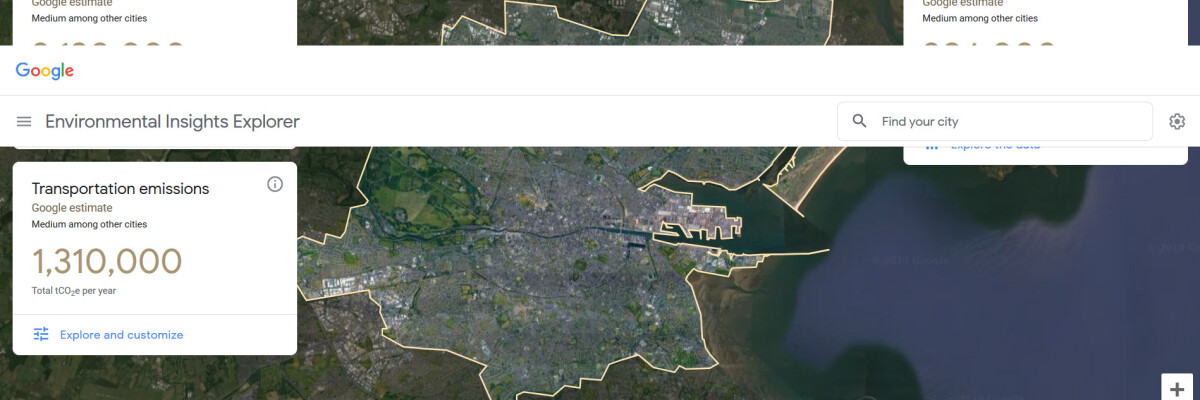 Google предлагает городам инструмент для измерения вредных выбросов