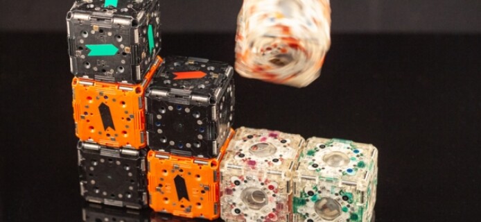 Инженеры MIT создали кубических роботов M-Blocks, которые согласованно выполняют задачи