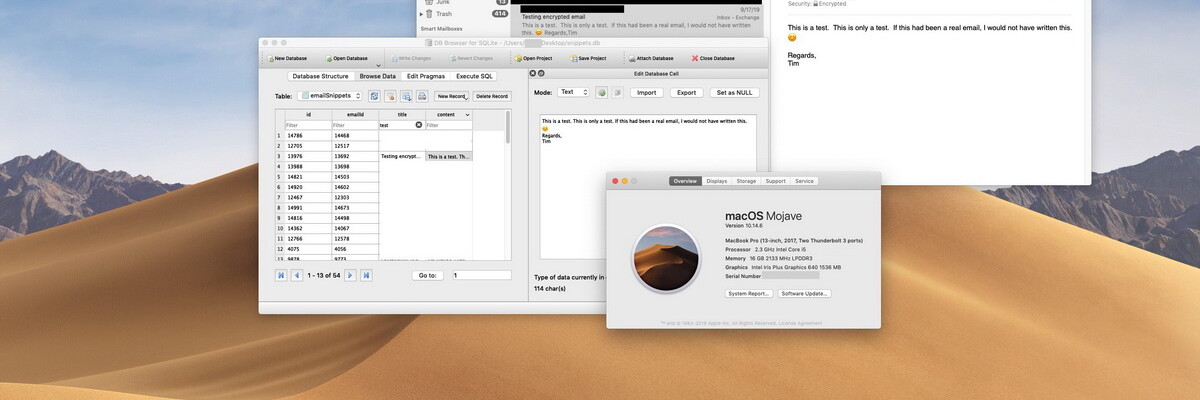 Vulnerability in Apple Mail allows to read encrypted emails