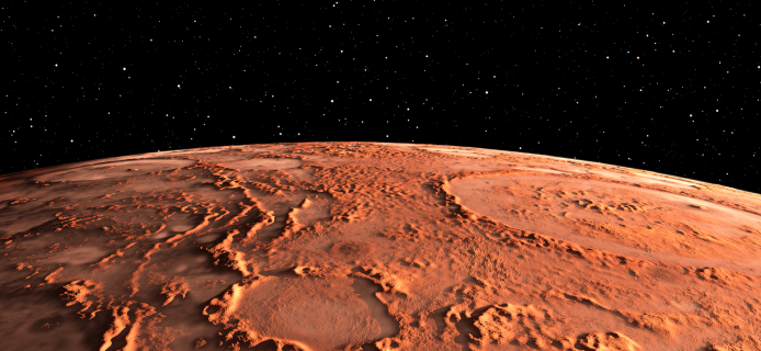 Опубликованы новые фото ледяной шапки Марса