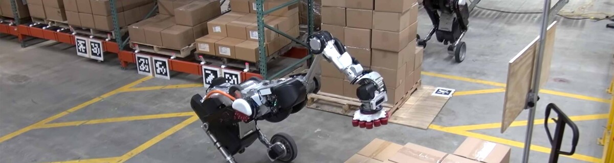 Boston Dynamics and OTTO Motors have teamed up to create an authentic 21st Century warehouse. 