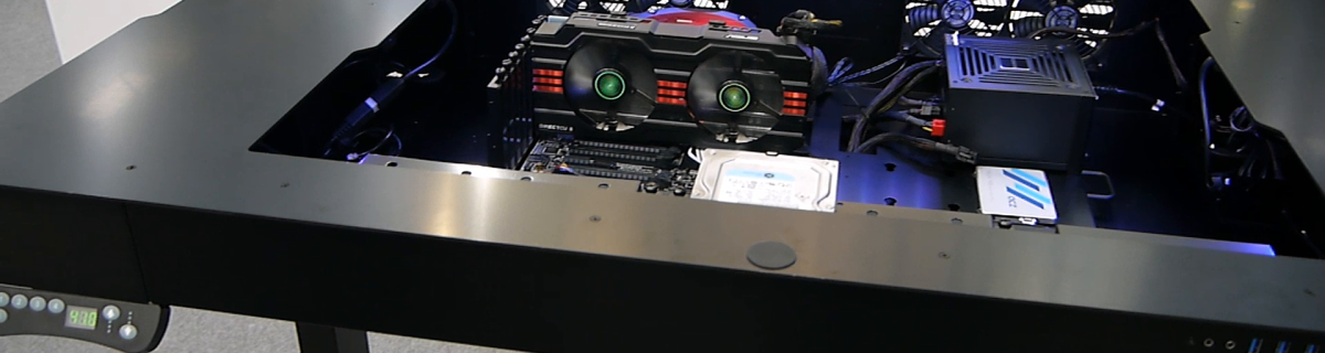 Lian Li releases new versions of the DK-4 and DK-5 desks