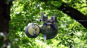 Ботанический сад Атланты принял на службу робота-ленивца SlothBot