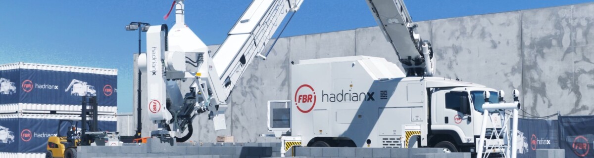 Robot builder Hadrian X has finished building its first house