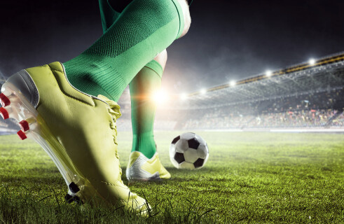 Become a soccer player with augmented reality