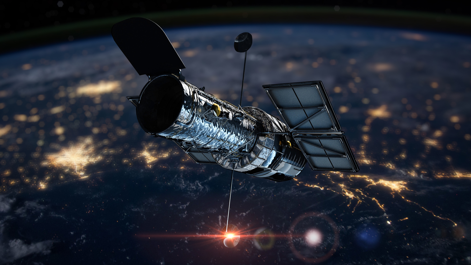 car vs edwin hubble telescope