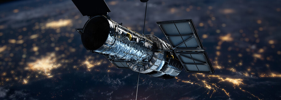 How space is being conquered. The history of the Hubble telescope and the research it has performed.