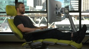Altwork startup shows a table that lets you get horizontal at work