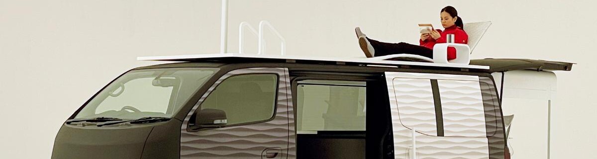 Nissan unveils the Caravan NV350 Office Pod on wheels