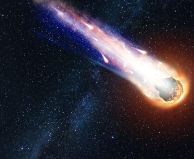 A rare ancient meteorite has landed in Britain